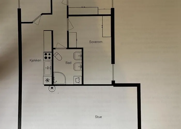 - Sentralt Med Parkering! 公寓